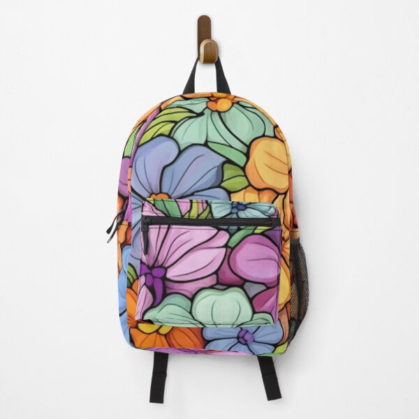 Item preview, Colorful Pastel Flowers Pattern  Vibrant Floral Design designed and sold by Victornewyork.
