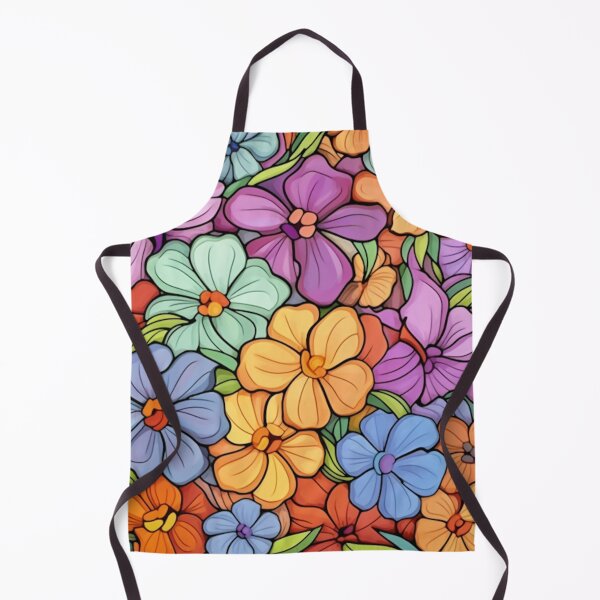 Item preview, Colorful Pastel Flowers Pattern Vibrant Floral Design designed and sold by Victornewyork.