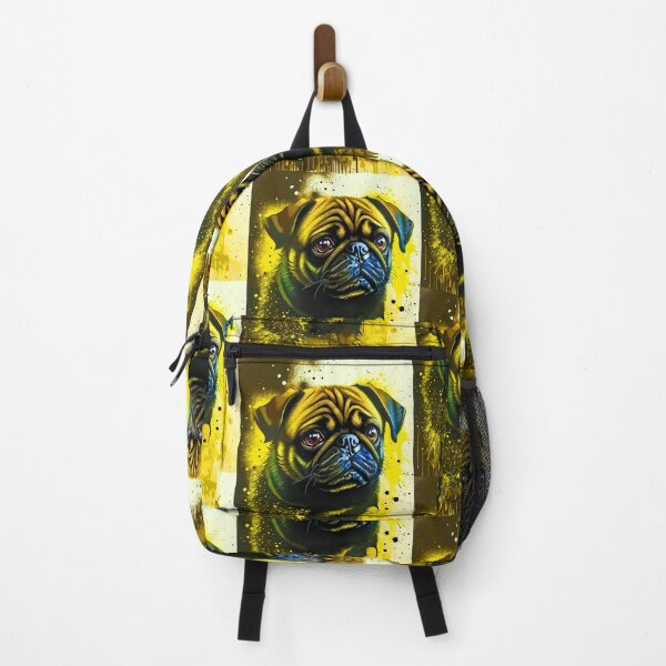 Item preview, Pug Ink Splatter 2 designed and sold by RedBluffTraders.