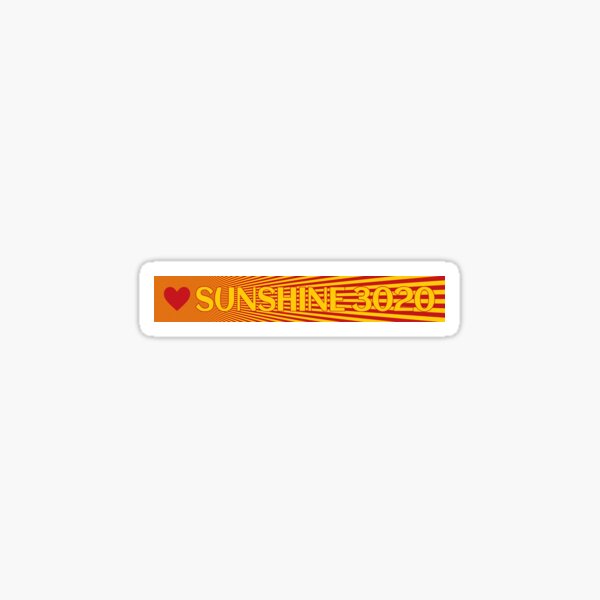 Sunshine 3020 Wide Format Sticker