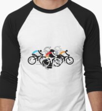 Cyclists Men's Baseball ¾ T-Shirt