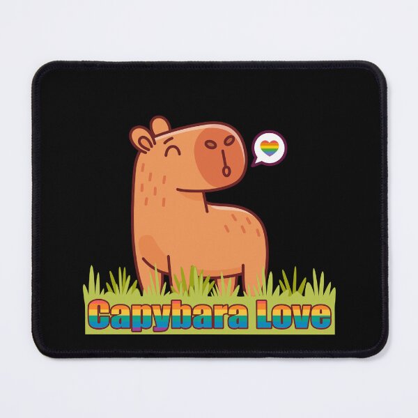 Item preview, Love Capybara LGBTIQ+ designed and sold by inkStyleMDQ.