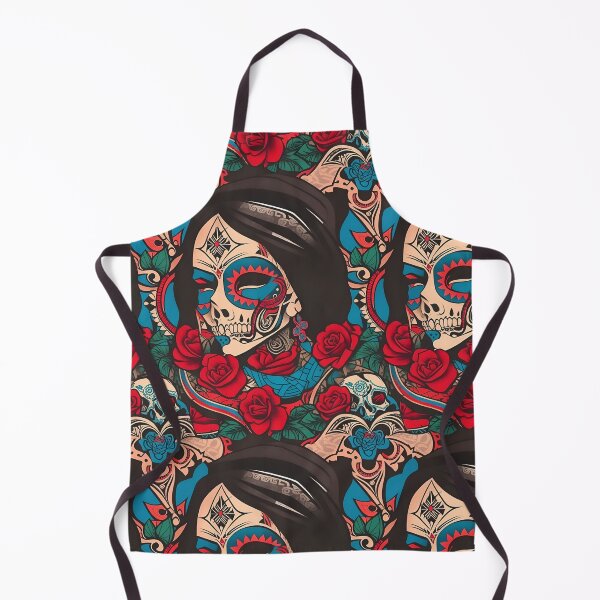 Item preview, Authentic Sugar Skull love pattern designed and sold by Candyredcustoms.