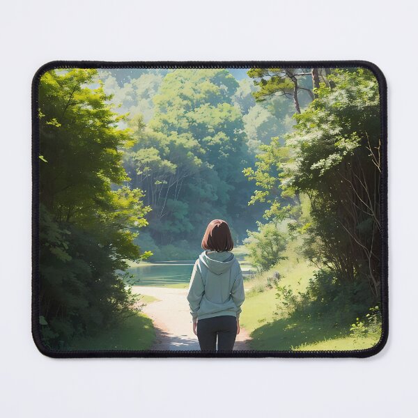 Item preview, Beautiful Girl Back Design - Defiantly Gazing into the Vast Jungle. designed and sold by Lordyami86.