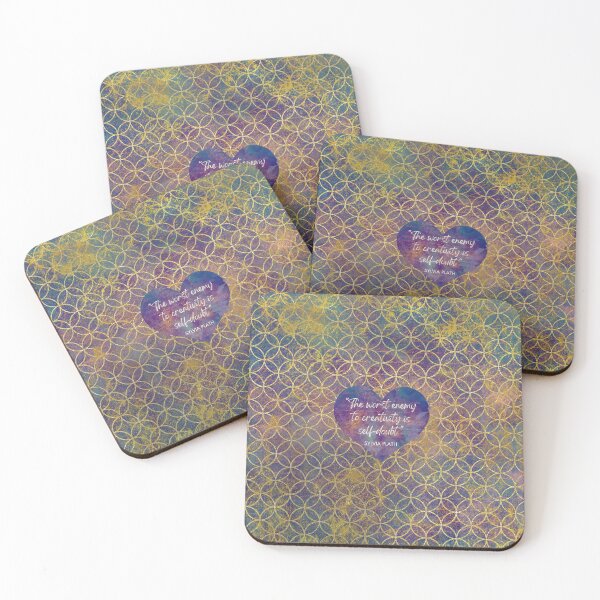 Item preview, Creativity Quote Gold Pattern designed and sold by artbybiyan.