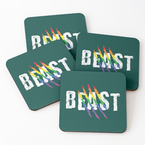 Item preview, Gay Couple Beast LGBT Matching designed and sold by artmecca.