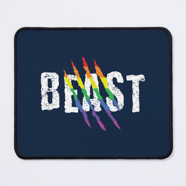 Item preview, Gay Couple Beast LGBT Matching designed and sold by artmecca.