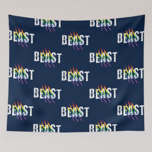 Item preview, Gay Couple Beast LGBT Matching designed and sold by artmecca.
