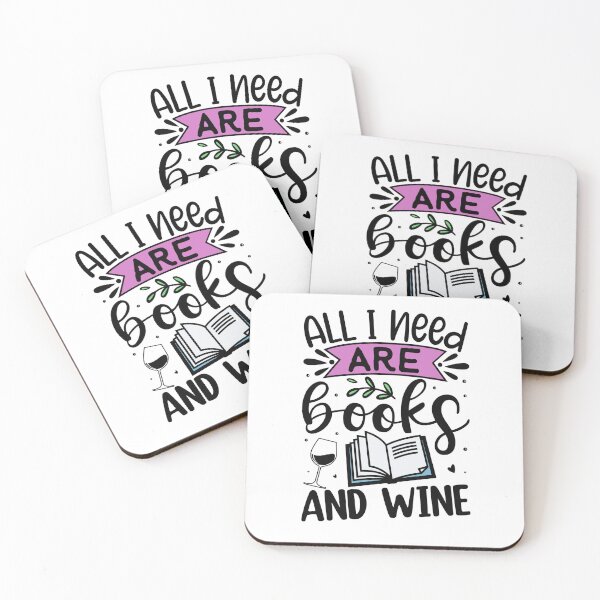 Item preview, Books and wine designed and sold by CoraBr.