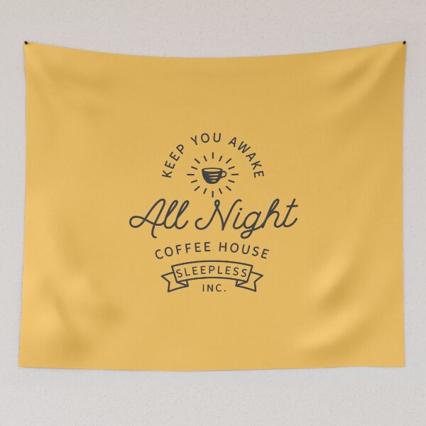 Item preview, all night coffee house designed and sold by mystudiocreate.