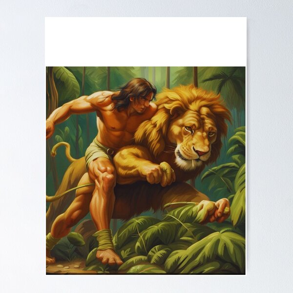 Item preview, Tarzan the ape man designed and sold by Andykinoz.