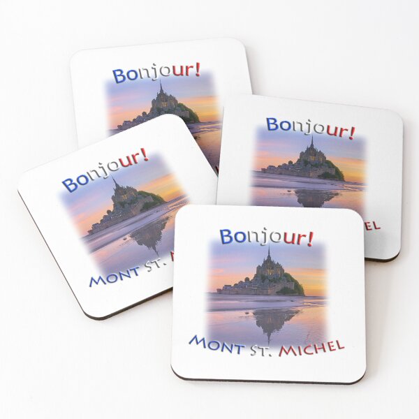 Item preview, Bonjour!  Mont Saint Michel designed and sold by Adam Gormley.