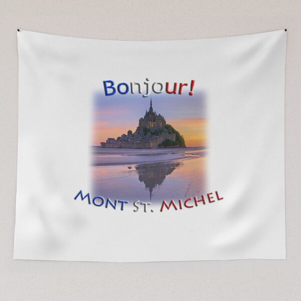 Item preview, Bonjour!  Mont Saint Michel designed and sold by Adam Gormley.