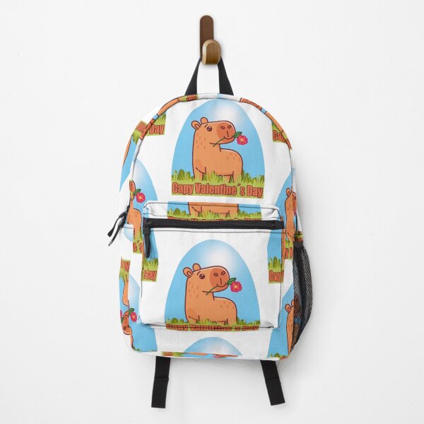 Item preview, capybara valentine designed and sold by inkStyleMDQ.