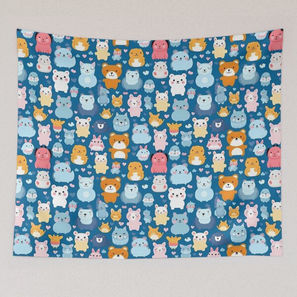 Item preview, Cute Woodland Creatures Pattern | Whimsical Forest Animals Design designed and sold by AdventurerPack.