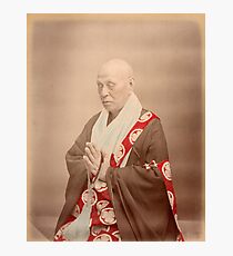 Buddhist priest Photographic Print