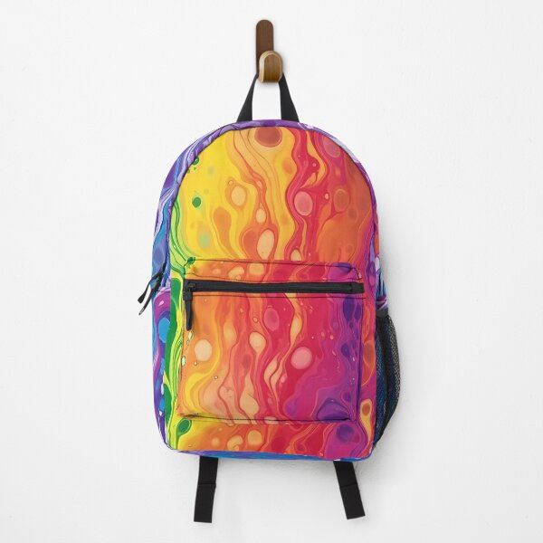 Item preview, Colorful Psychedelic Rainbow Flag designed and sold by TheMerch-er.