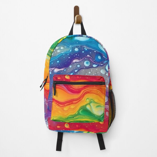 Item preview, Colorful Psychedelic Rainbow Flag designed and sold by TheMerch-er.