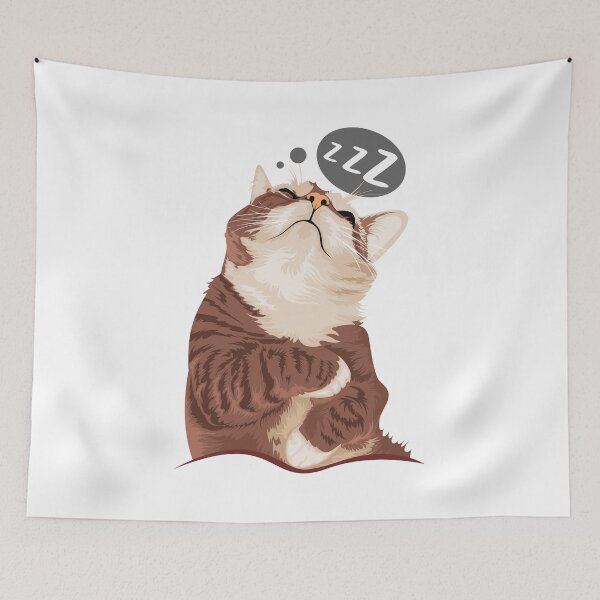 Item preview, Sweet Dreams Cat designed and sold by SE7VENTH.