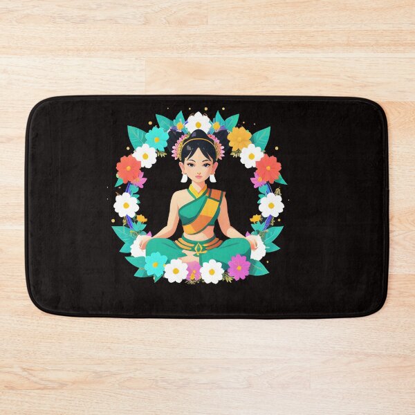 Item preview, Lady in Flowers designed and sold by PrimoGeometry.