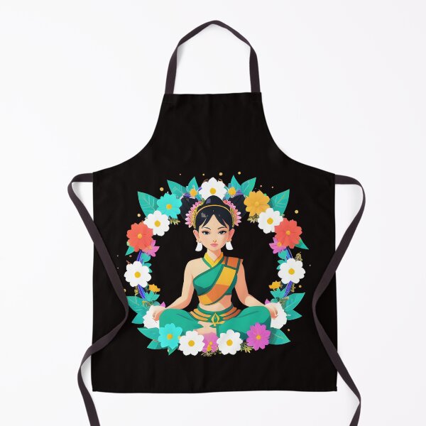 Item preview, Lady in Flowers designed and sold by PrimoGeometry.