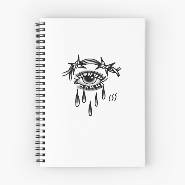 Item preview, Tattoo style eyeball barbed wire  designed and sold by SidneySSS.