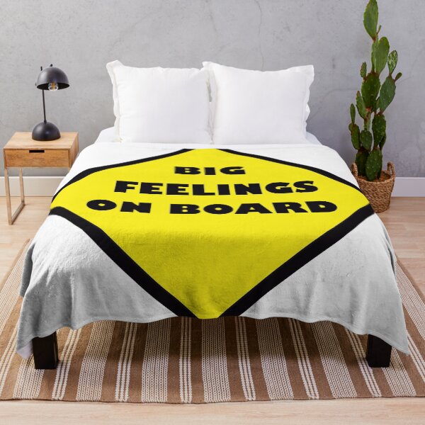 Item preview, Big Feelings on Board Sign designed and sold by Bits and Bobs.