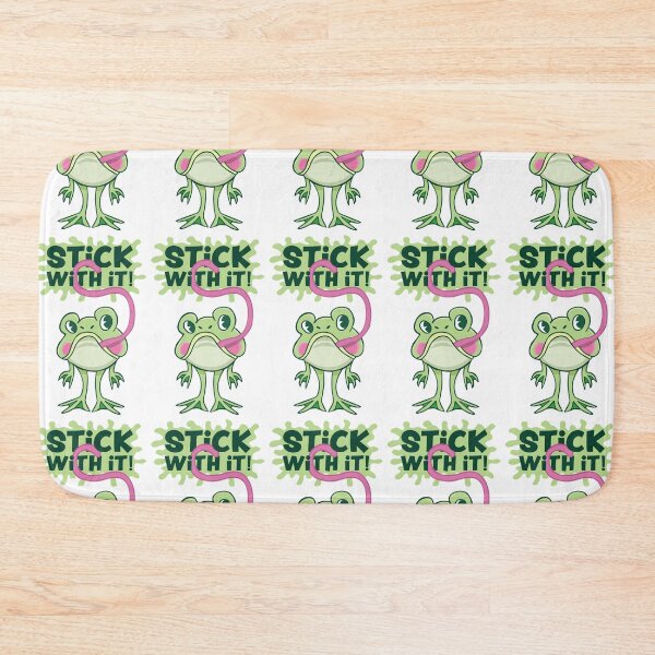 Item preview, Frog Stick With It designed and sold by DynamiteSticker.