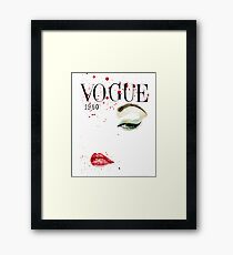Vogue_1950 Framed Print
