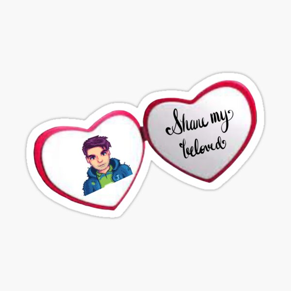 Aperçu de l'œuvre "Shane mon bien-aimé" Stardew Valley Heart Locket Meme créée et vendue par luna-n-bub.
