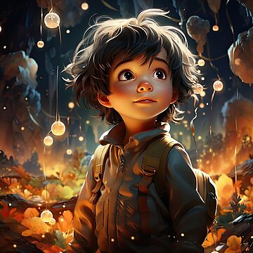 Artwork thumbnail, Enchanted Dream - Boy by Garret Bohl