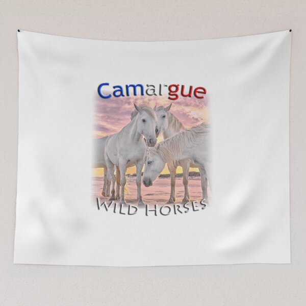 Item preview, Sunset with the Camargue Mares designed and sold by Adam Gormley.
