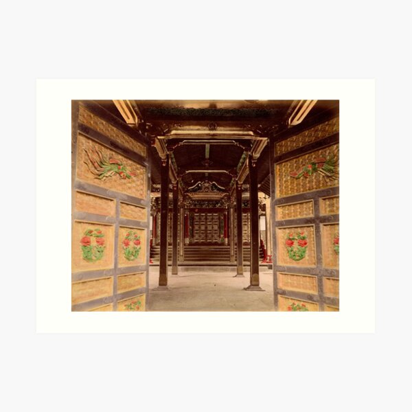Temple Haiden Art Print