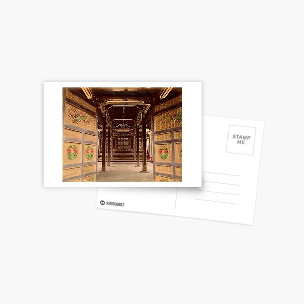 Temple Haiden Postcard