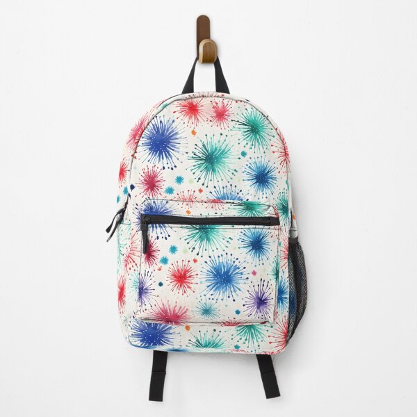 Item preview, Watercolor Fireworks Pattern | Festive Celebration Design designed and sold by AdventurerPack.