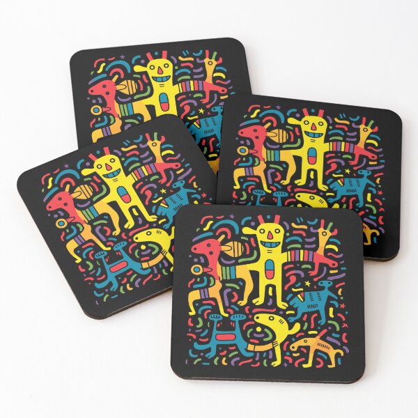 Item preview, Popart style Harmonious Fusion: A Colorful Encounter - pop art tribute designed and sold by Moisky Art.