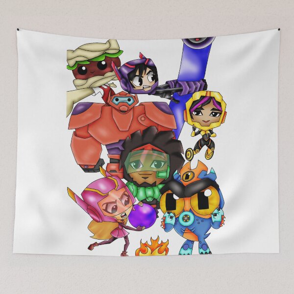 Item preview, Super hero 6 team designed and sold by Jenmillard.