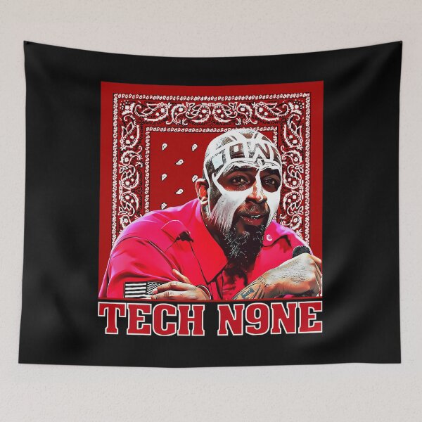 Item preview, Tech Nueve Red Bandana designed and sold by ShopArtPudding.