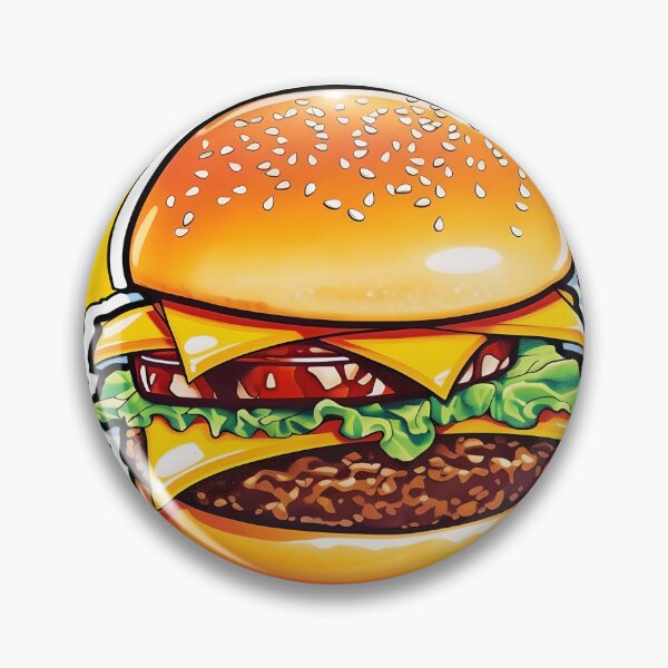 Item preview, Behold The Mighty Burger designed and sold by FlukesDream.