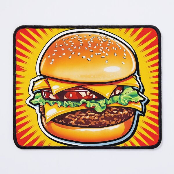 Item preview, Behold The Mighty Burger designed and sold by FlukesDream.
