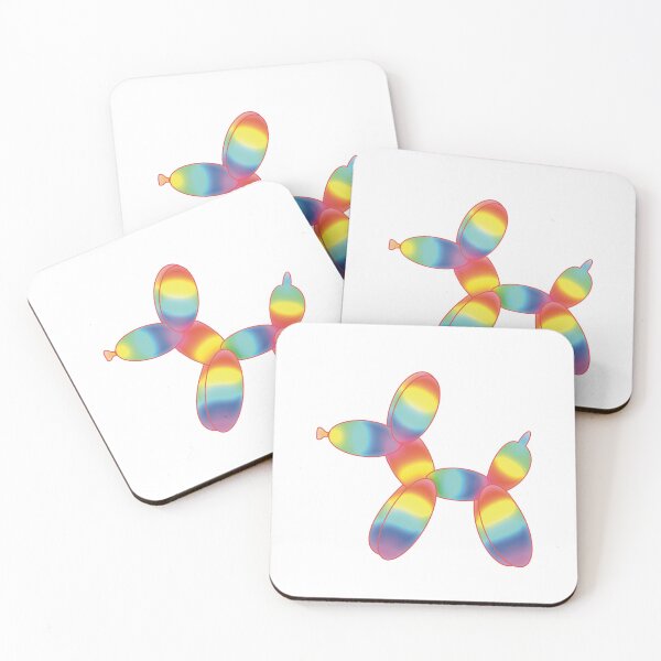Item preview, Rainbow balloon dog Jeff Koons designed and sold by Florvolcanica.