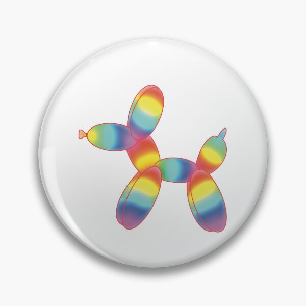 Item preview, Rainbow balloon dog Jeff Koons designed and sold by Florvolcanica.