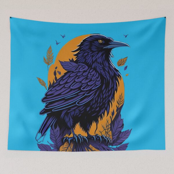 Item preview, The Allure of Azure Feathers designed and sold by Robertworkshop.