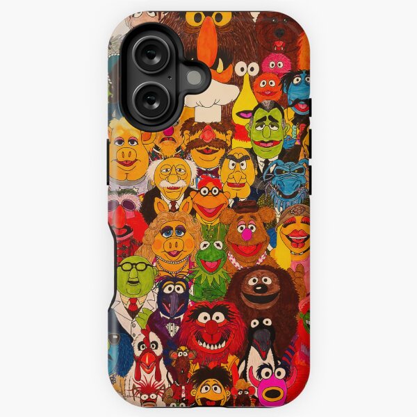 Artikel-Vorschau von Retro-Cartoon Das Muppet-Kunstmuster, designt und verkauft von MeowCover.