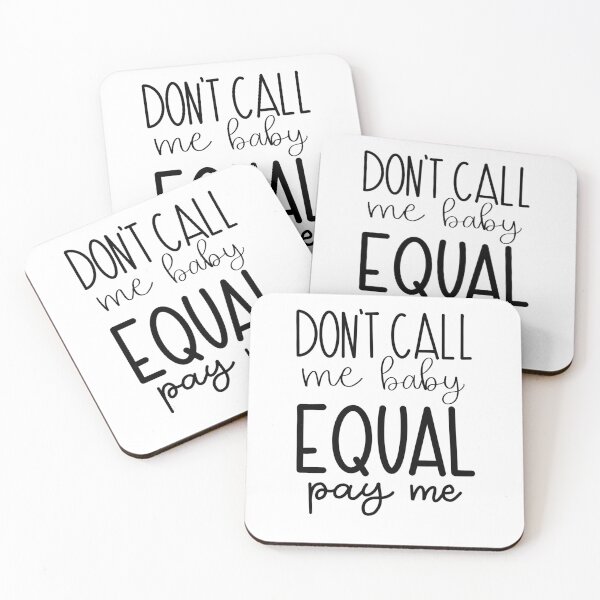 Item preview, Equal pay me designed and sold by Coffeehouse Doodles.