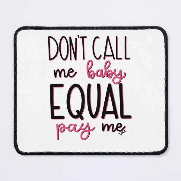 Item preview, Equal pay me designed and sold by Coffeehouse Doodles.