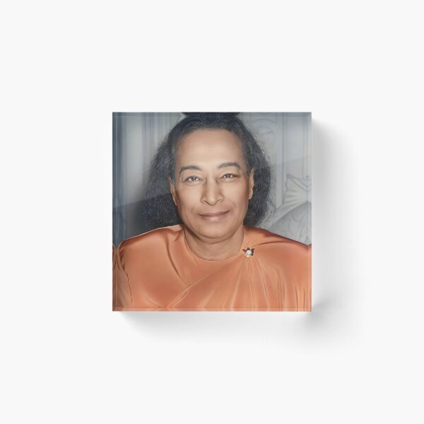 Item preview, Paramhansa Yogananda "Last Smile" Before Samadhi 4k designed and sold by Kalkikrivadna.
