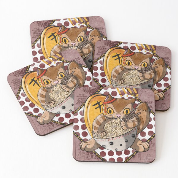 Item preview, ramen cat 1 designed and sold by Xv-design.