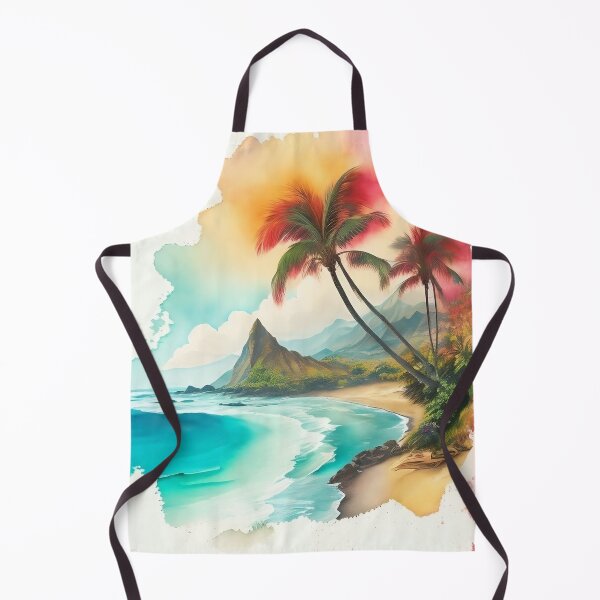 Item preview, Tropical Paradise: A Watercolor Journey to Hawaii Island designed and sold by Robertworkshop.