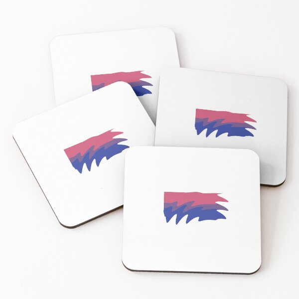 Item preview, Bi Pride ripple flag designed and sold by Puddleleaps.
